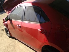 2015 TOYOTA COROLLA. RED, LE MODEL, 1.8L, AT.   Z26522